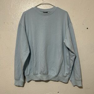 H&M Men's Sky Blue Crewneck Sweater
